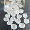 สีขาว VS ความชัดเจน 5 กะรัต 6 กะรัต Uncut Lab Grown Diamonds HPHT สำหรับแหวน