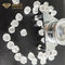 สีขาว VS ความชัดเจน 5 กะรัต 6 กะรัต Uncut Lab Grown Diamonds HPHT สำหรับแหวน