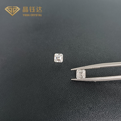 1.01Ct Asscher Cut Lab Grown Diamond D Color VS VVS ความชัดเจน IGI Certified HPHT