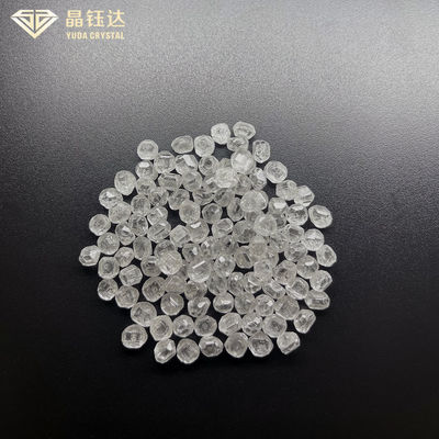 ห้องปฏิบัติการ 1 กะรัตปลูก HPHT Rough Diamond White 0.5ct Polish Lab Diamonds