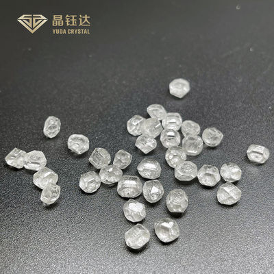3Ct 4Ct HPHT VVS VS Rough Uncut Diamonds เพชรที่ประดิษฐ์ขึ้นเอง Yuda Crystal