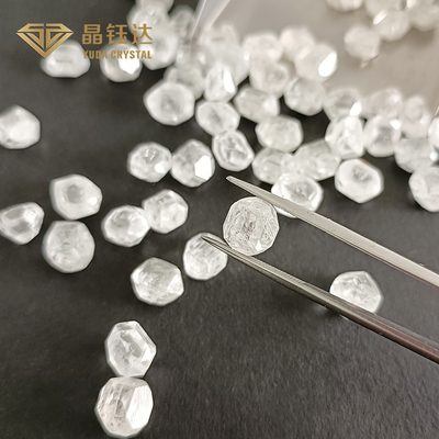 0.6ct DEF VVS หยาบ HPHT Lab Grown Diamonds Natural สำหรับเพชรสังเคราะห์หลวม