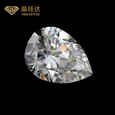 แฟนซีตัดลูกแพร์ขัดเงาเพชรได้รับการรับรอง Lab Grown Diamonds สำหรับแหวน