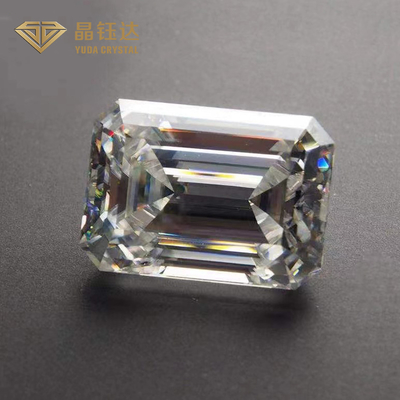 White Certified Lab Grown Diamonds Brilliant Cut สำหรับแหวนและสร้อยคอ