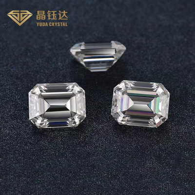 1ct-3ct CVD HPHT Emerald Cut Loose Lab Grown Diamonds พร้อมใบรับรอง IGI