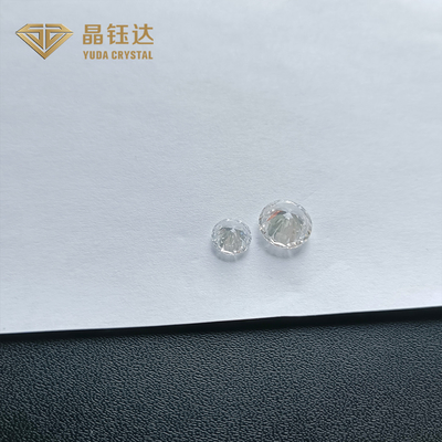 VS SI Clarity Lab พืชเพชร HPHT กลม 3.0ct สําหรับเครื่องประดับ
