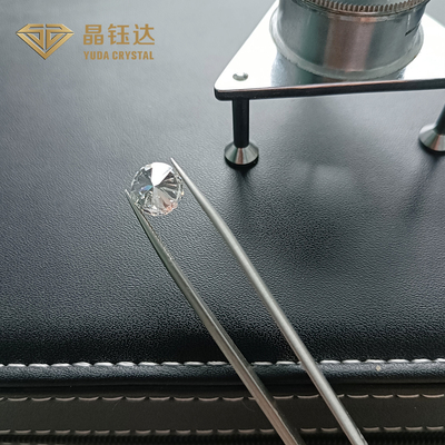 6ct 7ct 8ct DEF สี VS ความชัดเจน HPHT หินเพชรที่ปลูกในห้องปฏิบัติการสําหรับหินเพชรที่เคลือบ