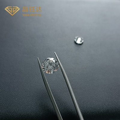 สีขาว D E F สี HPHT แล็บเพชร 1.5ct 2.0ct HPHT เพชรลอย