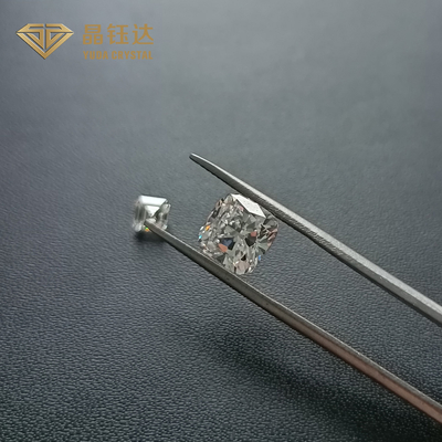 VVS VS ความใส DEF สี 7ct 8ct HPHT เพชรที่เพาะขึ้นมาในห้องปฏิบัติการ สําหรับเครื่องประดับ