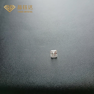 สีแล็บที่เคลือบสร้างเพชร Asscher ตัด VVS HPHT ด้วยการรับรอง IGI