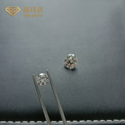 กลมสี่เหลี่ยม 5mm ถึง 8mm HPHT เพชรสังเคราะห์ 8.0ct 8.99ct สําหรับการตัดที่ดี