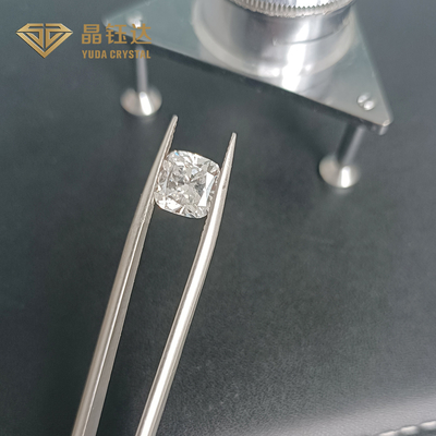 11.0ct 12.0ct 13.0ct 14.0ct HPHT ทองเหลืองที่เพาะขึ้นมาในห้องปฏิบัติการ ขนาดใหญ่ DEF สี