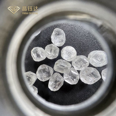 ยูดา คริสตัล 3.0 - 4.0 ct ขาว VVS VS HPHT หินเพชรที่ไม่ถูกตัด