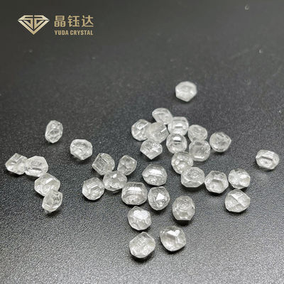 ยูดา คริสตัล 3.0 - 4.0 ct ขาว VVS VS HPHT หินเพชรที่ไม่ถูกตัด