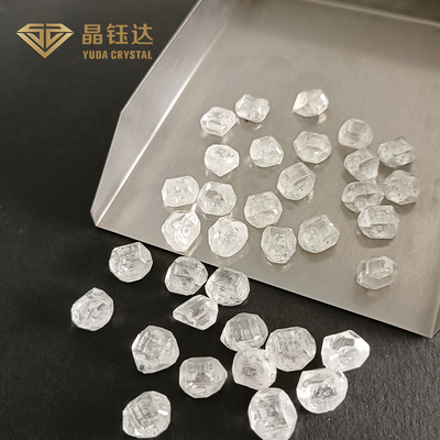 สี่เหลี่ยม 6 มม ถึง 8 มม DEF สี HPHT Diamond Chemical Vapor Deposition