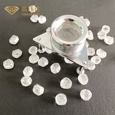 สี่เหลี่ยม 6 มม ถึง 8 มม DEF สี HPHT Diamond Chemical Vapor Deposition