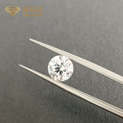 3.0ct ถึง 15.0ct HPHT ทองแดงที่เพาะขึ้นมาในห้องปฏิบัติการ DEF สี VS เพิ่มเพชร
