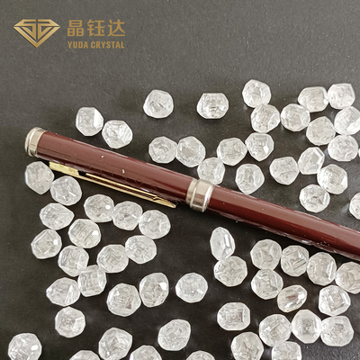 เพชรแท้ HPHT ขาวเต็ม 100% 1 กะรัตเพชรแท้ 1.5 กะรัต Lab Diamond