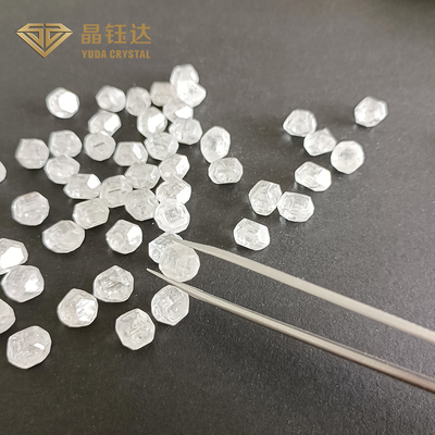 รอบ 8-8.99 Ct Lab สร้างเพชร HPHT เพชรหยาบ