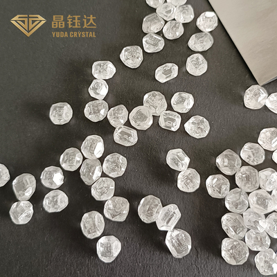 3Ct 4Ct HPHT VVS VS Rough Uncut Diamonds เพชรที่ประดิษฐ์ขึ้นเอง Yuda Crystal