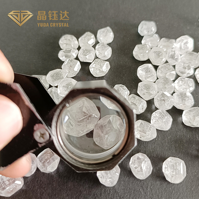 4Ct 5Ct HPHT Rough Diamond DEF Color Lab ผลิตเพชร