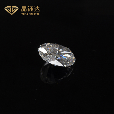 1.0 ถึง 2.0ct HPHT Gia Diamond Lab ขาวโตทรงโอวาล ลดลด