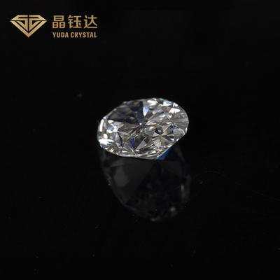 1.0 ถึง 2.0ct HPHT Gia Diamond Lab ขาวโตทรงโอวาล ลดลด