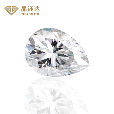 1ct 1.5ct 2ct 2.5ct Pear Lab เพชร IGI รับรอง HPHT รูปทรงเพชร