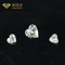 รูปหัวใจสีขาวที่กำหนดเอง VS Real Lab Grown Diamond ขัดเงาสำหรับของขวัญคู่รัก